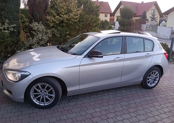 BMW Seria 1 cena 38700 przebieg: 187800, rok produkcji 2013 z Łasin małe 781